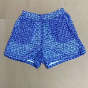 Skies are Blue flowy pull-on shorts high rise 4" inseam
